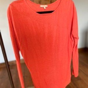 Bordeaux Size Small Long Sleeve Top